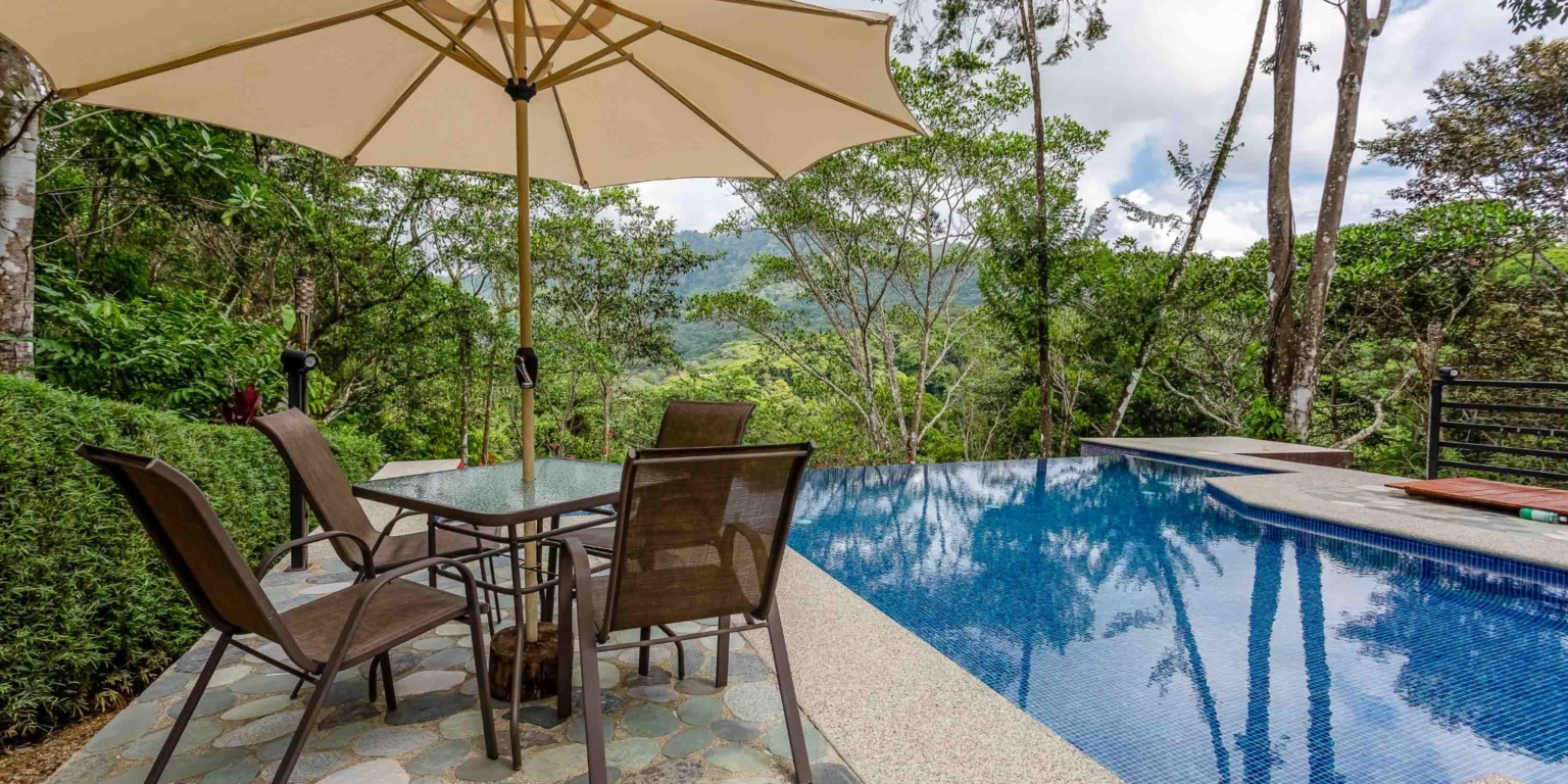 lagunas-paradise-main-house-43 Lagunas Paradise 3-Bedroom Home with Pool, Guesthouse & Neighboring 75 Acre Nature Reserve in Lagunas near Dominical Costa Rica