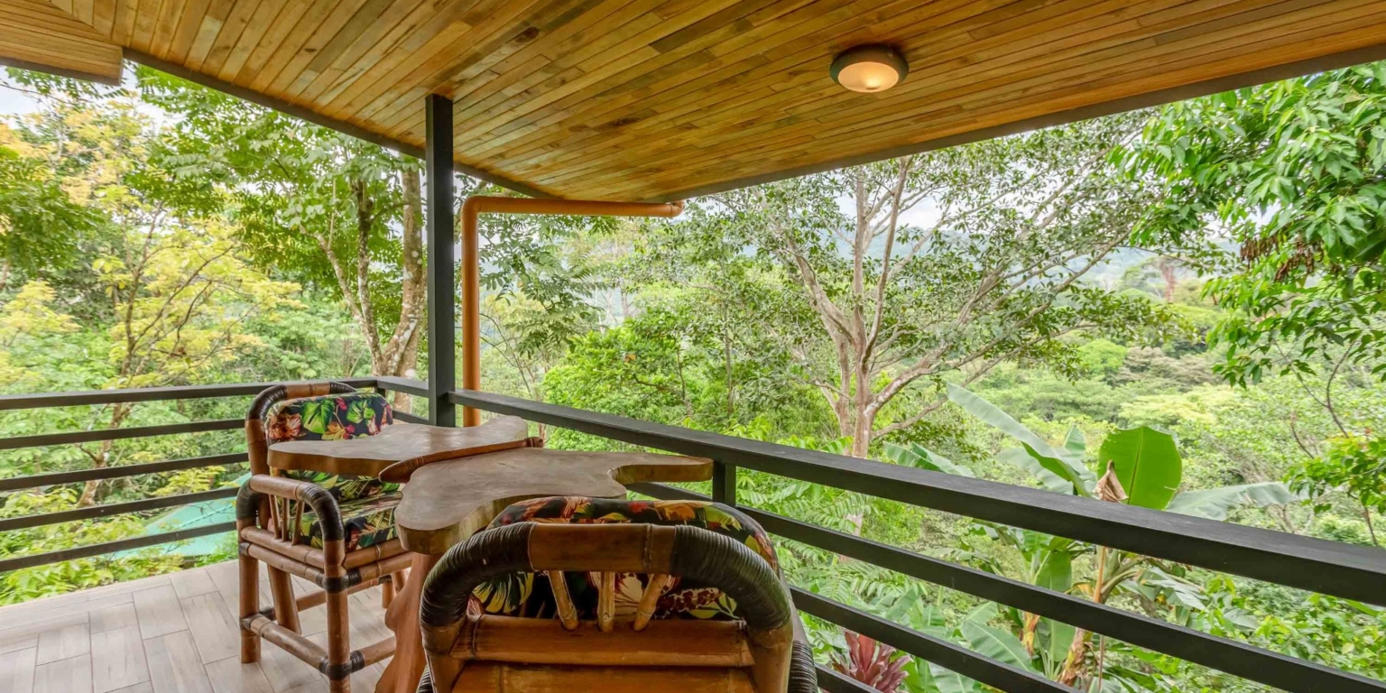 lagunas-paradise-main-house-15 Lagunas Paradise 3-Bedroom Home with Pool, Guesthouse & Neighboring 75 Acre Nature Reserve in Lagunas near Dominical Costa Rica