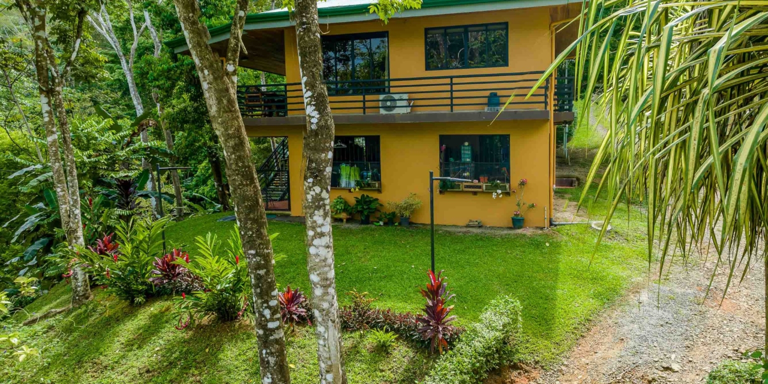 lagunas-paradise-main-house-19 Lagunas Paradise 3-Bedroom Home with Pool, Guesthouse & Neighboring 75 Acre Nature Reserve in Lagunas near Dominical Costa Rica