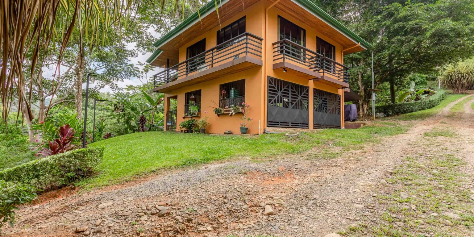 lagunas-paradise-main-house-23 Lagunas Paradise 3-Bedroom Home with Pool, Guesthouse & Neighboring 75 Acre Nature Reserve in Lagunas near Dominical Costa Rica