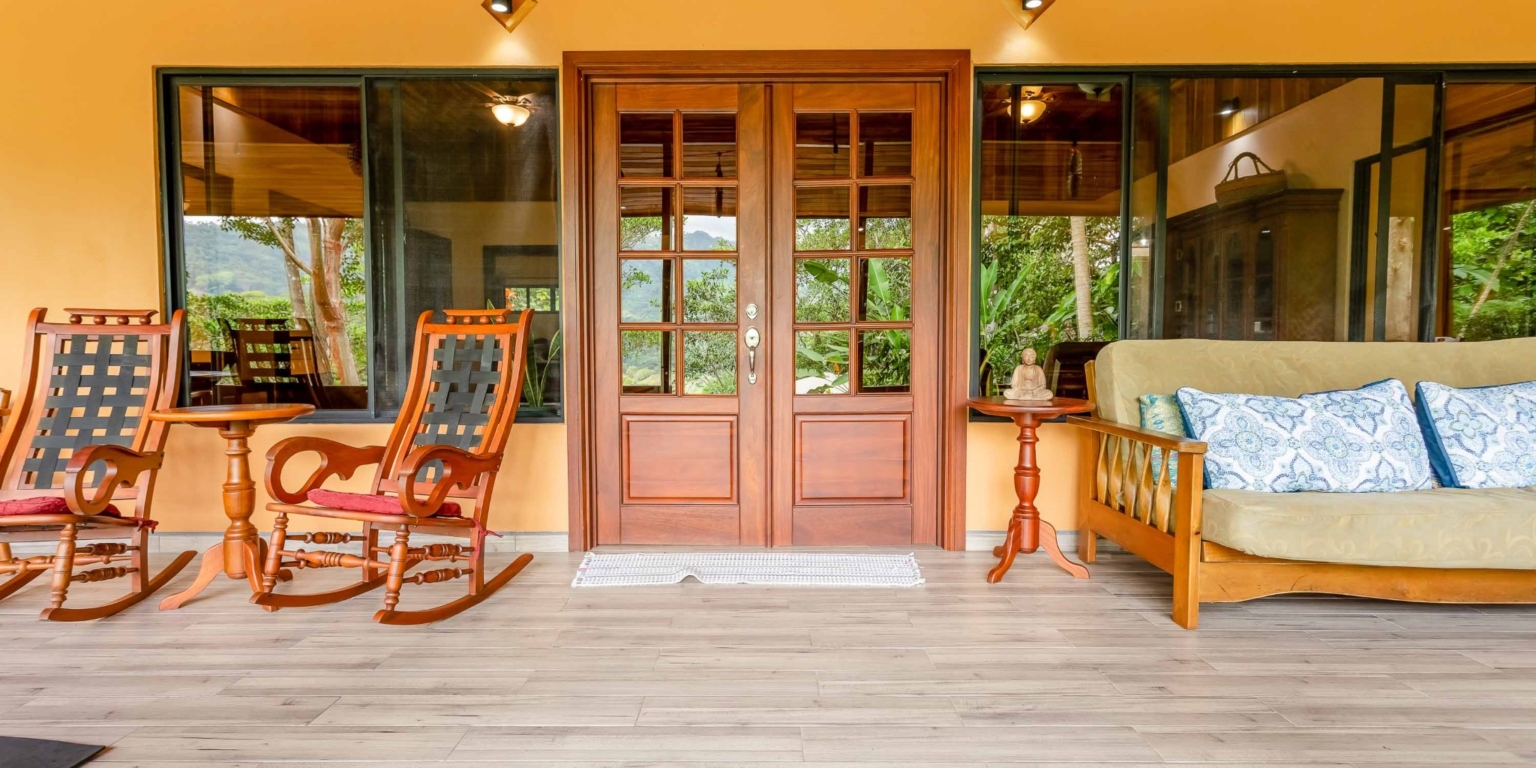 lagunas-paradise-main-house-44 Lagunas Paradise 3-Bedroom Home with Pool, Guesthouse & Neighboring 75 Acre Nature Reserve in Lagunas near Dominical Costa Rica
