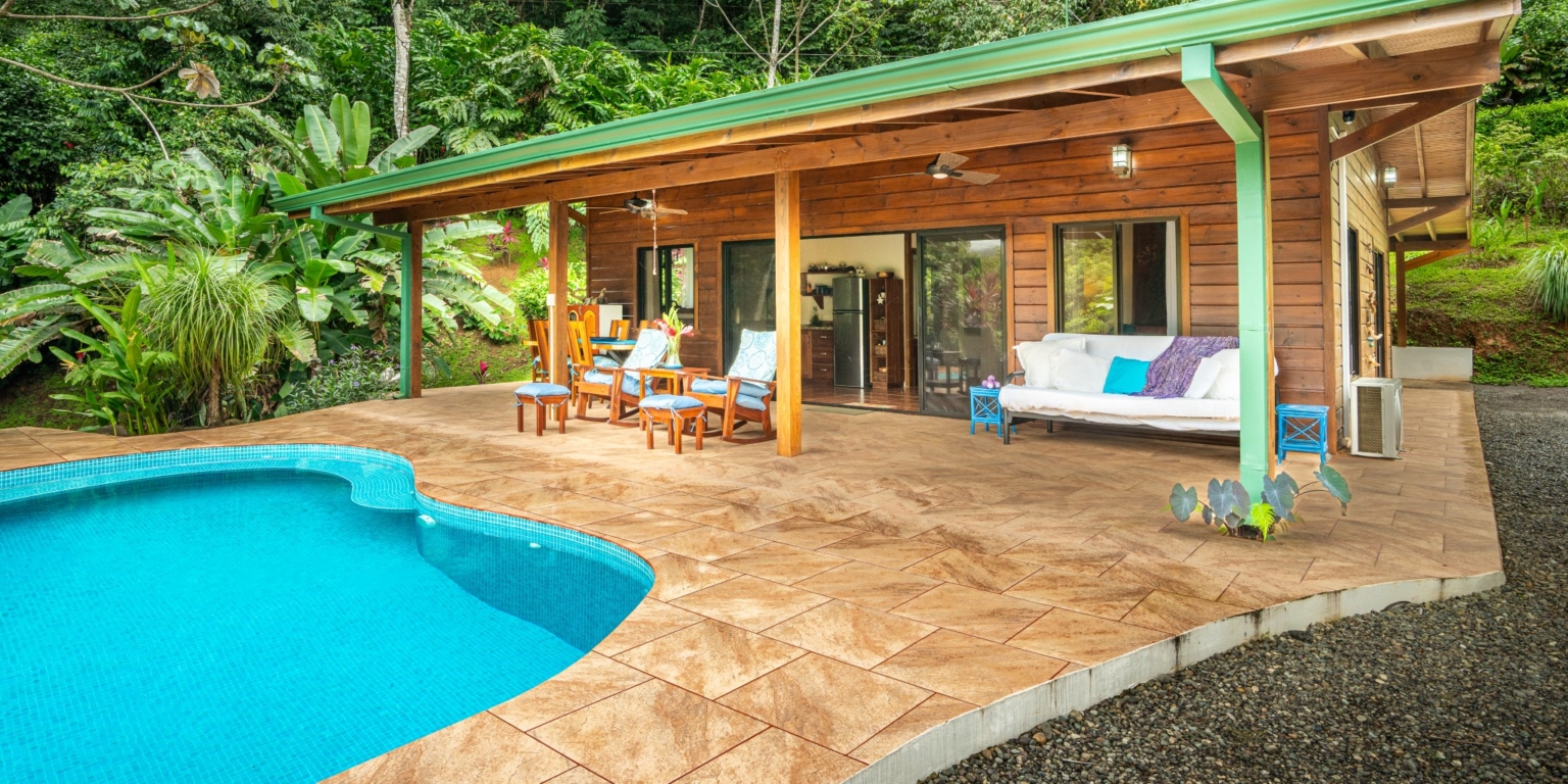 Beautiful 2-Bedroom Wood Home with Acre of Land & Very Private in Finca Maranon in Ojochal Costa Rica Beautiful 2-Bedroom Wood Home with Acre of Land & Very Private in Finca Maranon in Ojochal Costa Rica