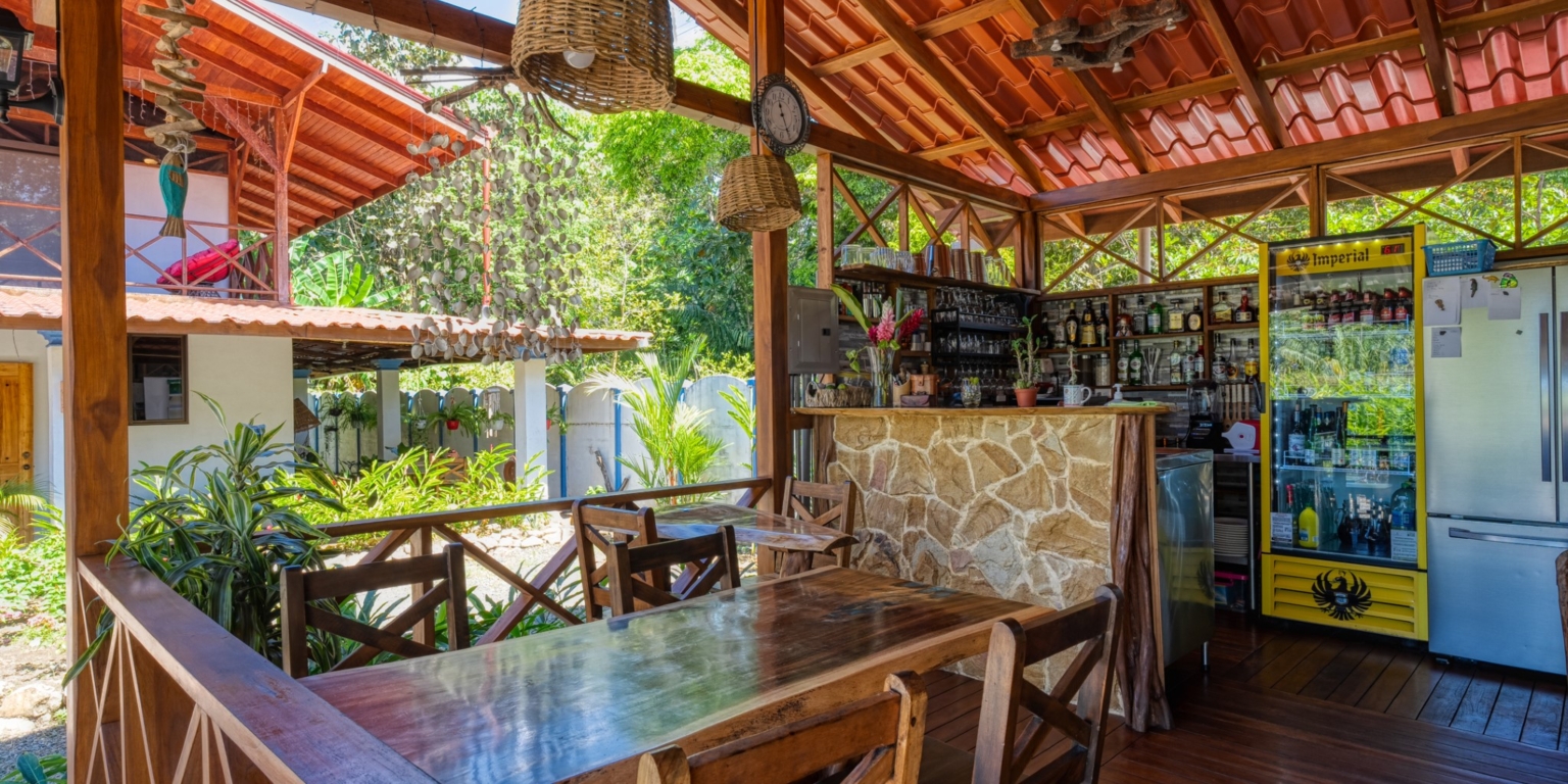Sabor-33 House, Villas and Restaurant in a Great Walk-to-Beach Location at Incredible National Park Beach in Uvita Costa Rica