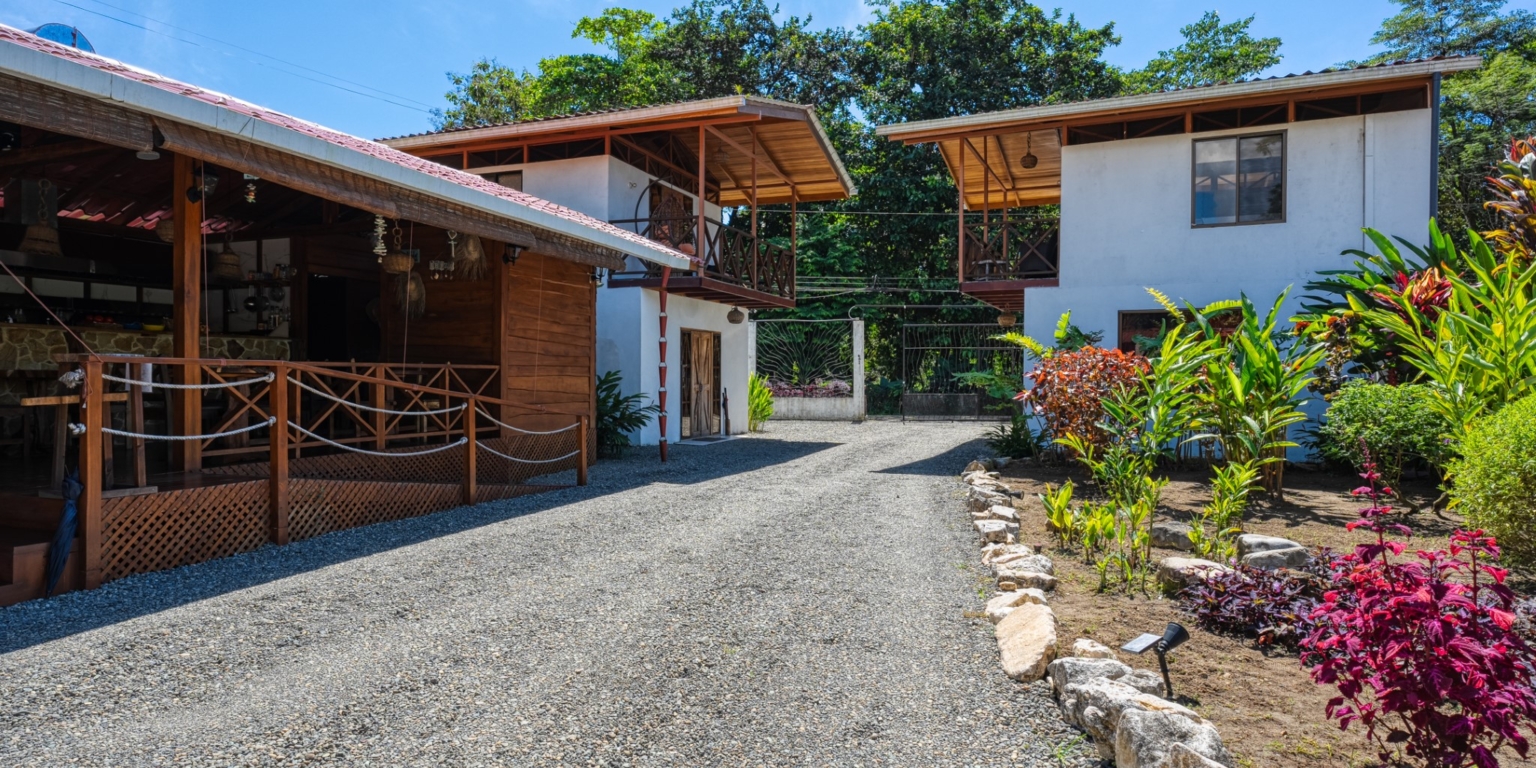 Sabor-43 House, Villas and Restaurant in a Great Walk-to-Beach Location at Incredible National Park Beach in Uvita Costa Rica