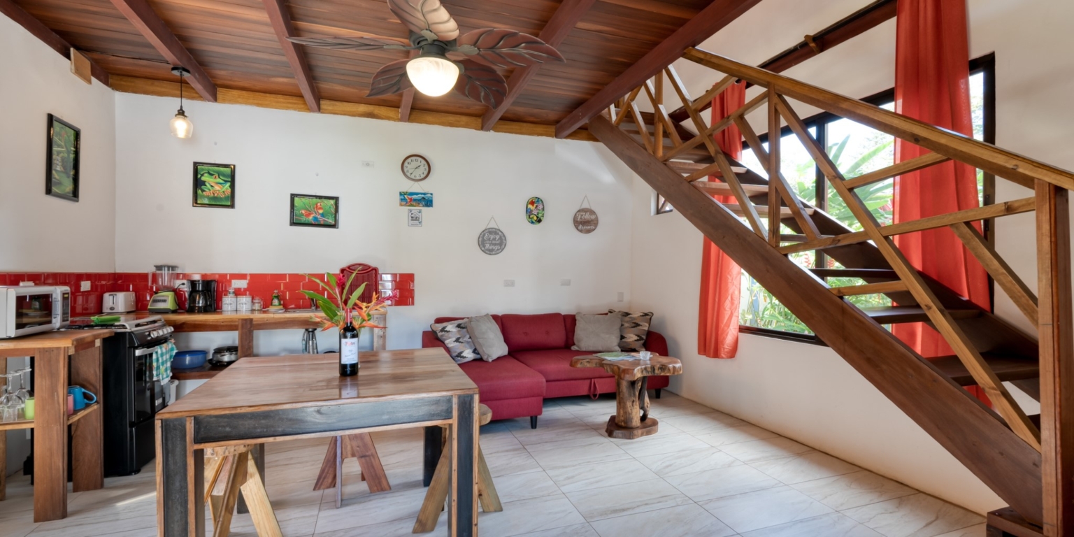 Sabor-65 House, Villas and Restaurant in a Great Walk-to-Beach Location at Incredible National Park Beach in Uvita Costa Rica