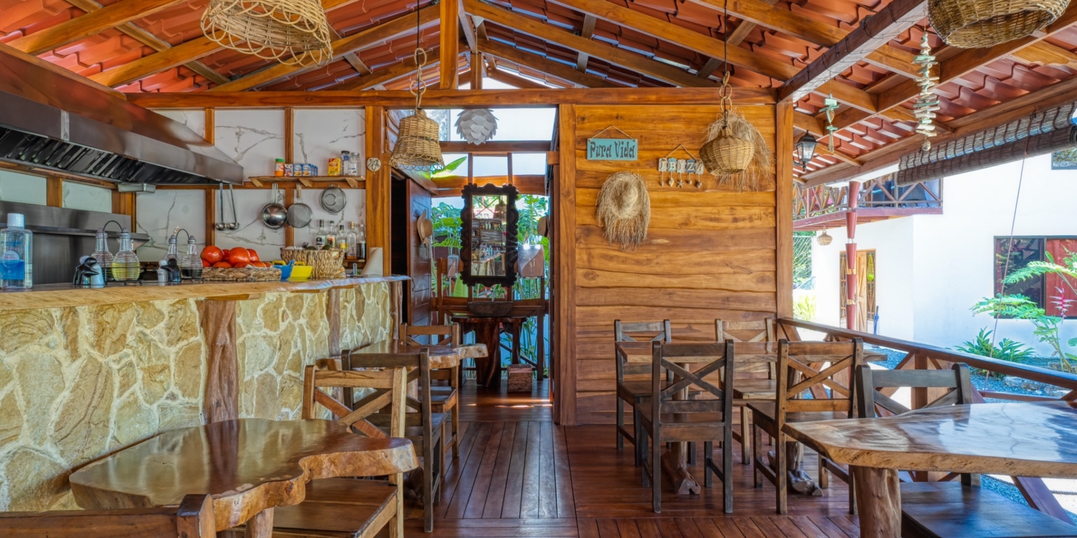 Sabor-35 House, Villas and Restaurant in a Great Walk-to-Beach Location at Incredible National Park Beach in Uvita Costa Rica