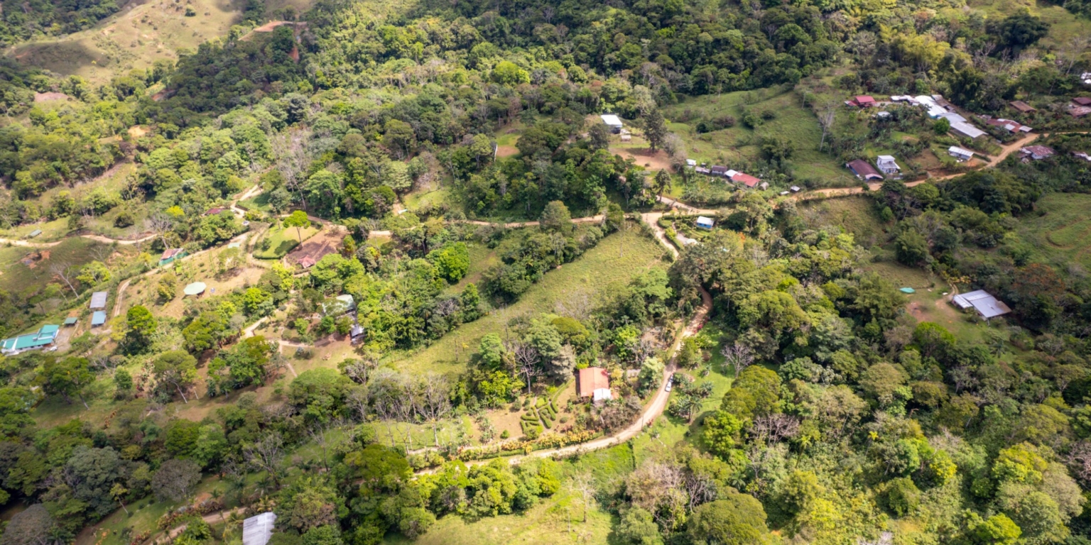 Steve-6 Beautiful Farm with 2-Bedroom House & Room to Grow Food in Tinamastes above Dominical Costa Rica