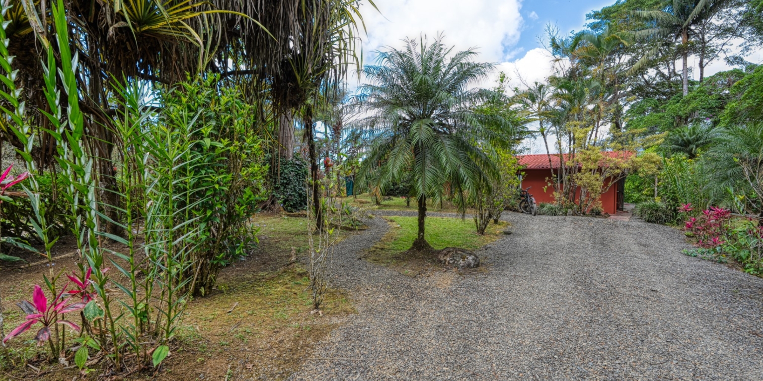 Steve-33 Beautiful Farm with 2-Bedroom House & Room to Grow Food in Tinamastes above Dominical Costa Rica
