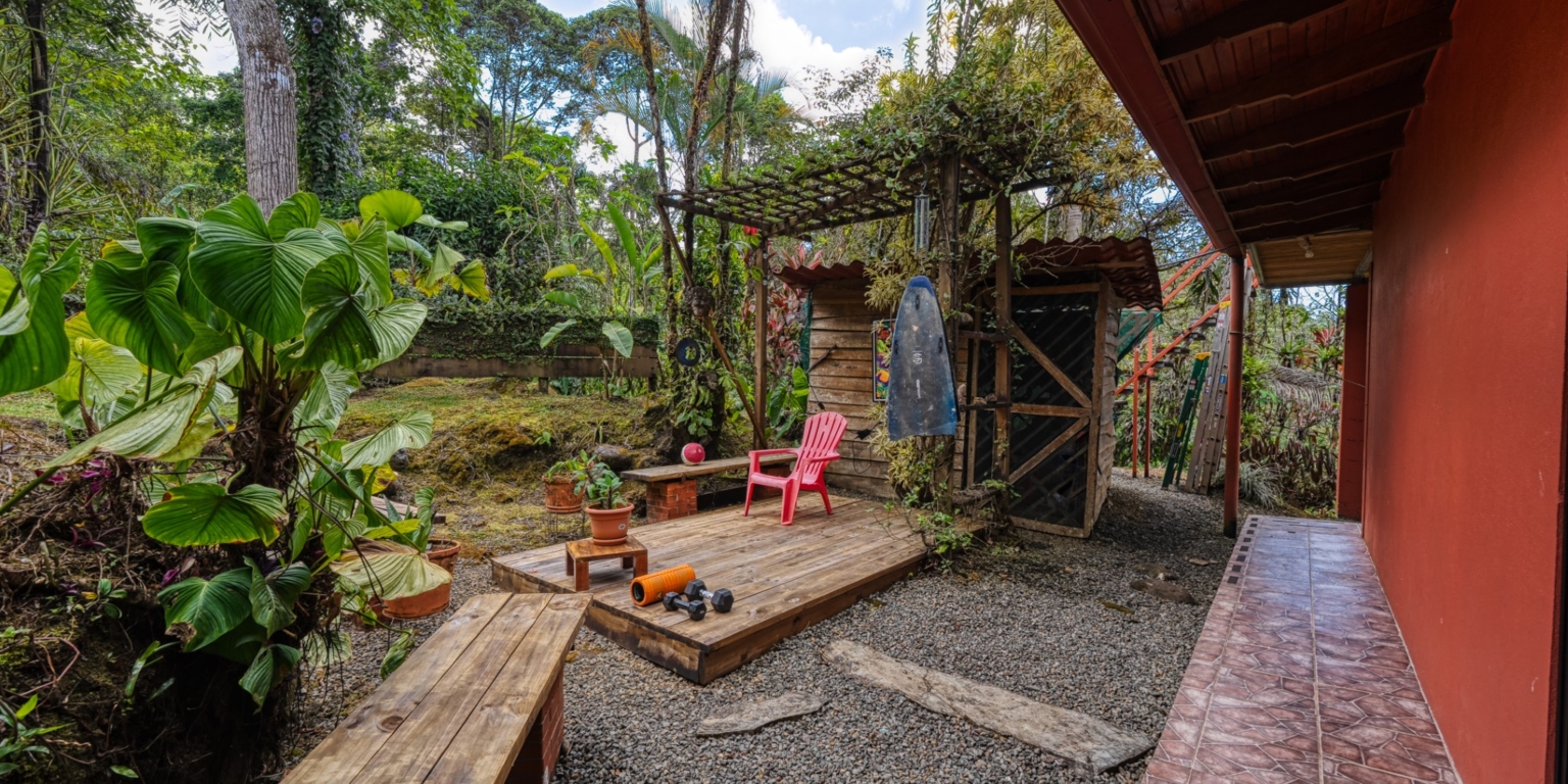 Steve-38 Beautiful Farm with 2-Bedroom House & Room to Grow Food in Tinamastes above Dominical Costa Rica
