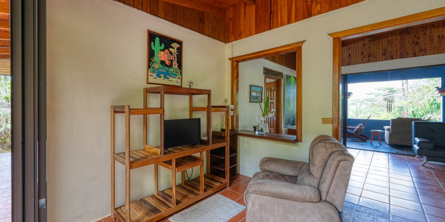 Steve-42 Beautiful Farm with 2-Bedroom House & Room to Grow Food in Tinamastes above Dominical Costa Rica