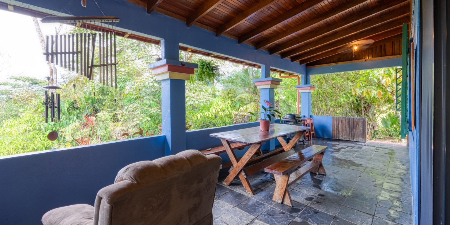 Steve-51 Beautiful Farm with 2-Bedroom House & Room to Grow Food in Tinamastes above Dominical Costa Rica