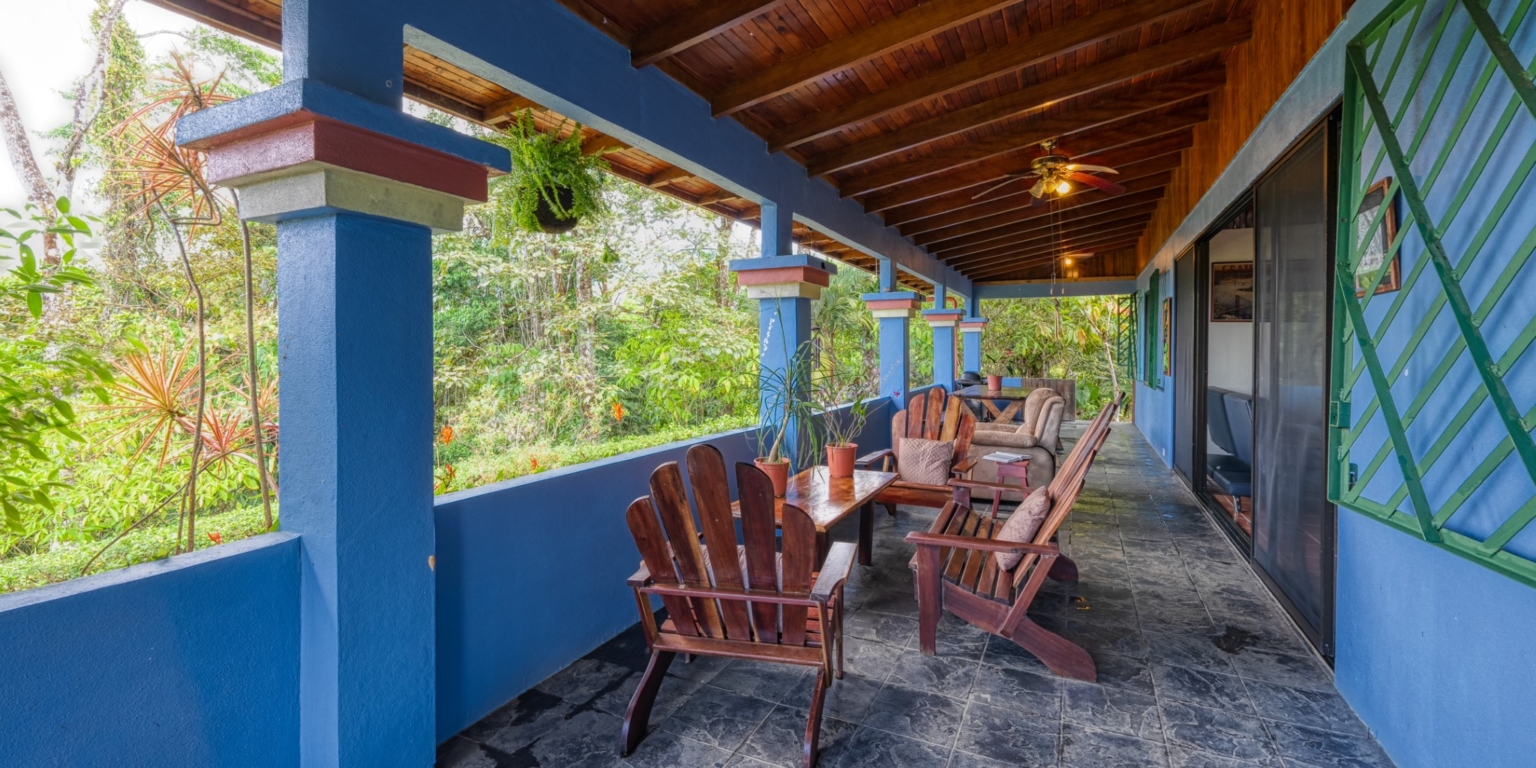 Steve-56 Beautiful Farm with 2-Bedroom House & Room to Grow Food in Tinamastes above Dominical Costa Rica