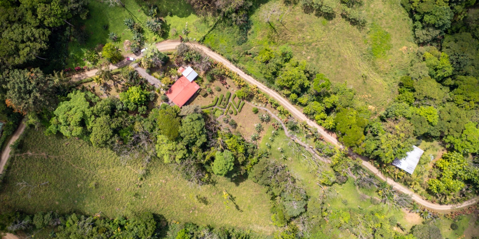 Steve-2 Beautiful Farm with 2-Bedroom House & Room to Grow Food in Tinamastes above Dominical Costa Rica