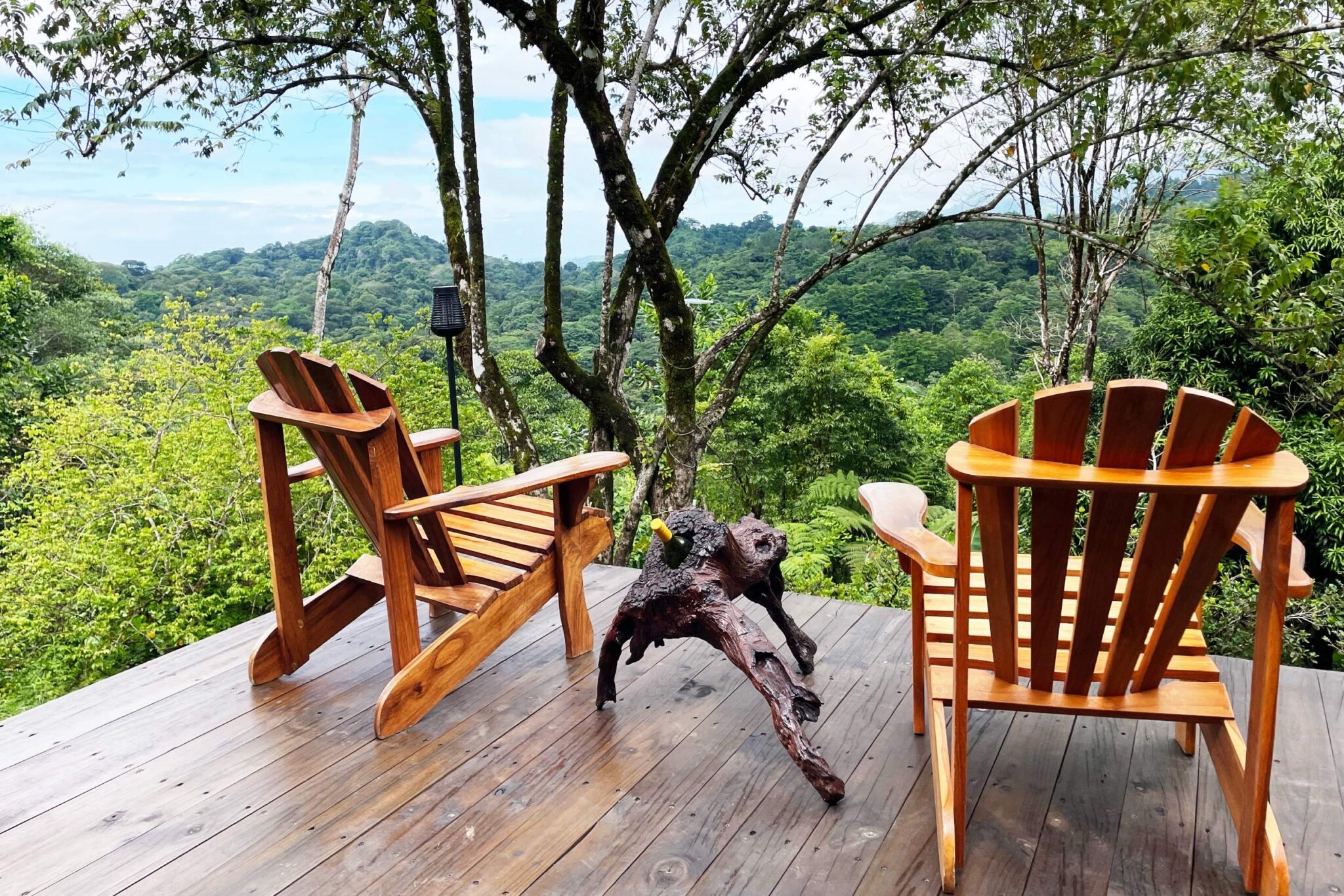 Tres Rios (Vergel) Bungalow Cozy Sunset Ocean-View Bungalow on 3.5 Acres of Jungle with Creeks, & Abundant Wildlife in Tres Rios Costa Rica
