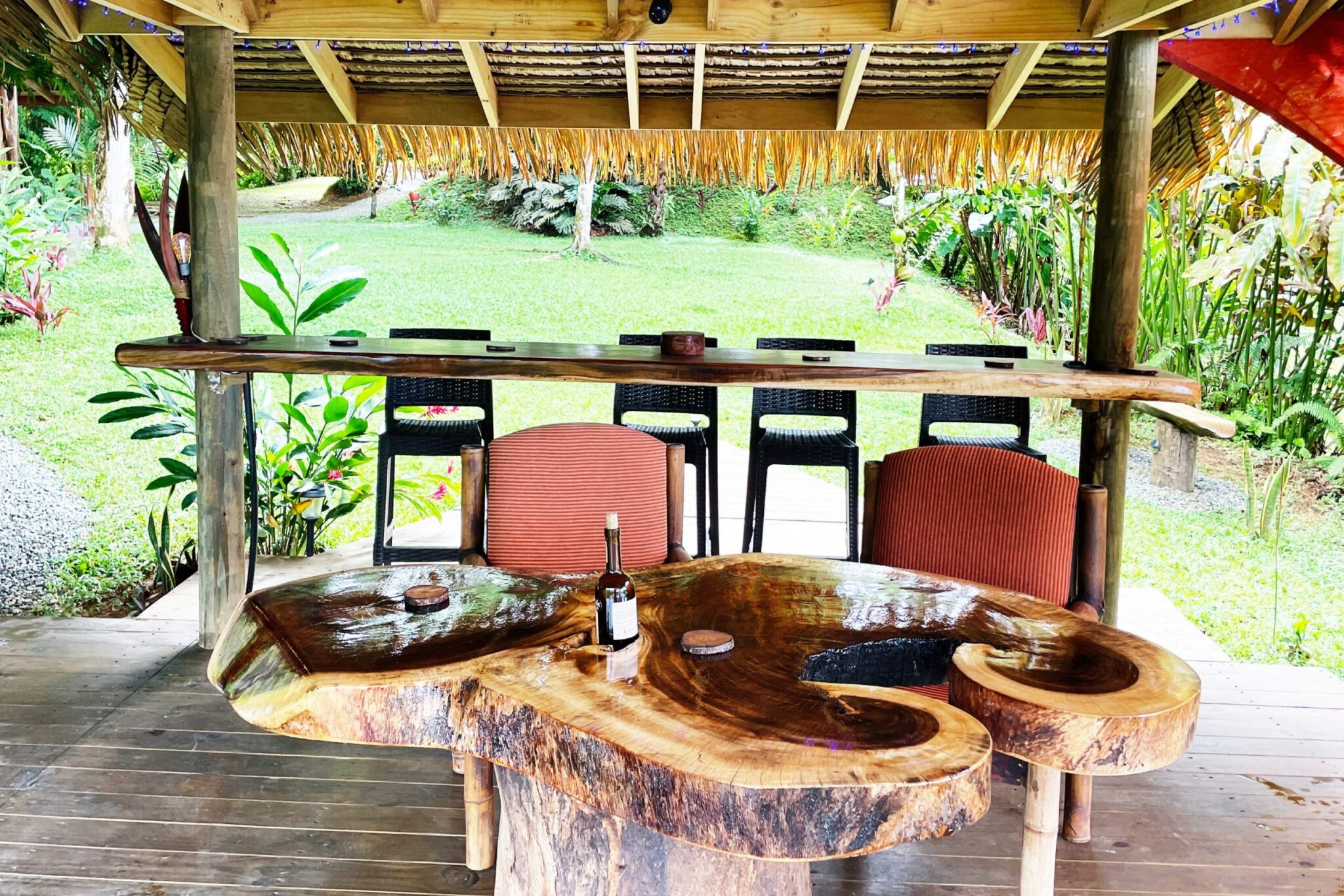 Tres Rios (Vergel) Bungalow Cozy Sunset Ocean-View Bungalow on 3.5 Acres of Jungle with Creeks, & Abundant Wildlife in Tres Rios Costa Rica