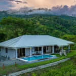 Beautiful 3-Bedroom Ocean View Home on 6 Acres of Land for Privacy in Uvita Cost Rica