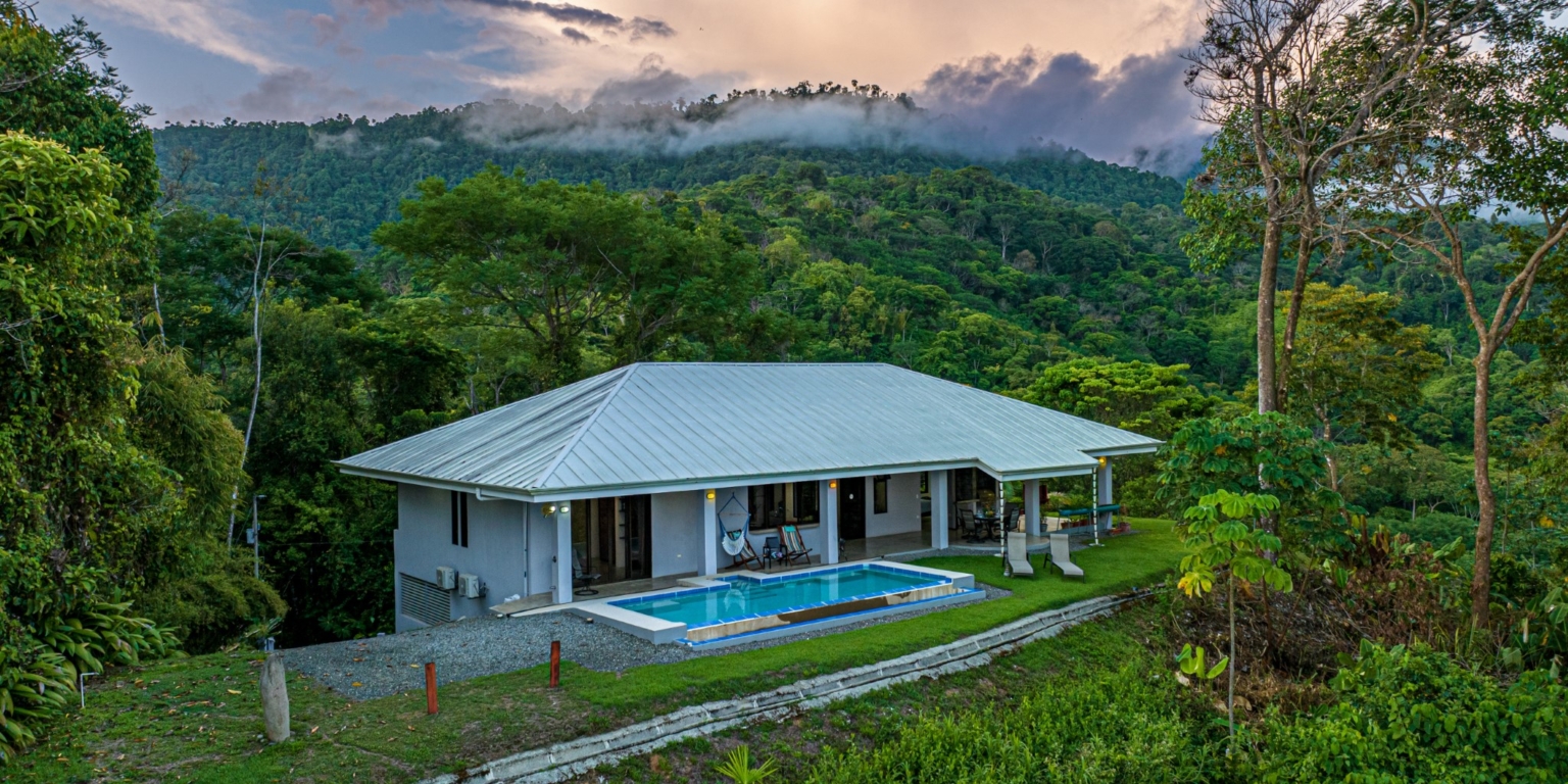 Beautiful 3-Bedroom Ocean View Home on 6 Acres of Land for Privacy in Uvita Cost Rica Beautiful 3-Bedroom Ocean View Home on 6 Acres of Land for Privacy in Uvita Cost Rica