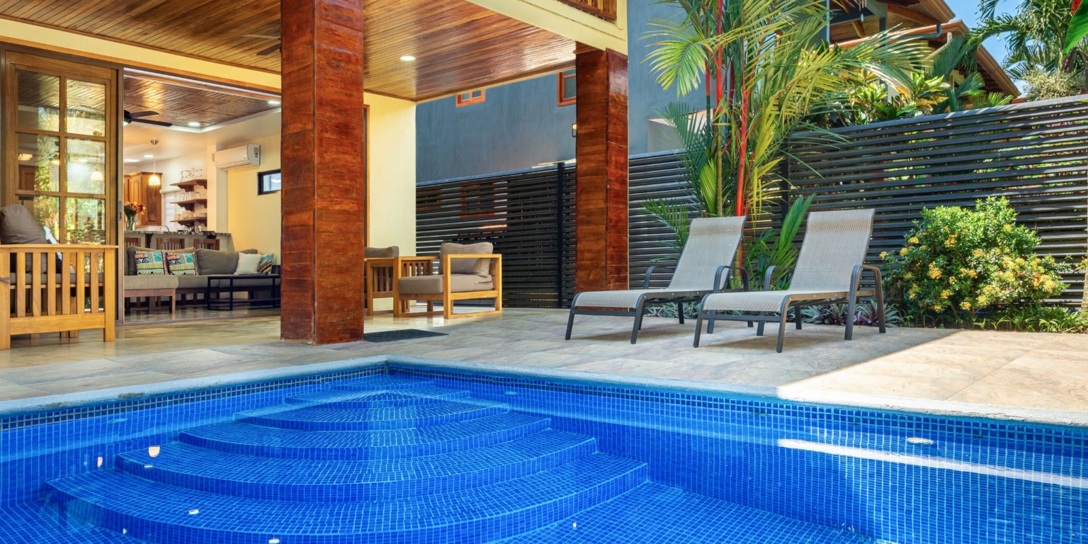 Villa Westy-011 Newly-Renovated 3-Bedroom Villa Just Steps to the Beach & Town in Dominical Costa Rica