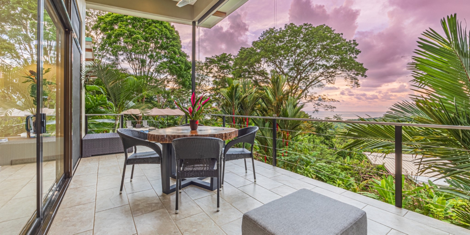 Luxurious 4-Bedroom Villa with Natural Surroundings, Unique Island Ocean Views & Rental History in Bahia Ballena near Ojochal & Uvita Costa Rica