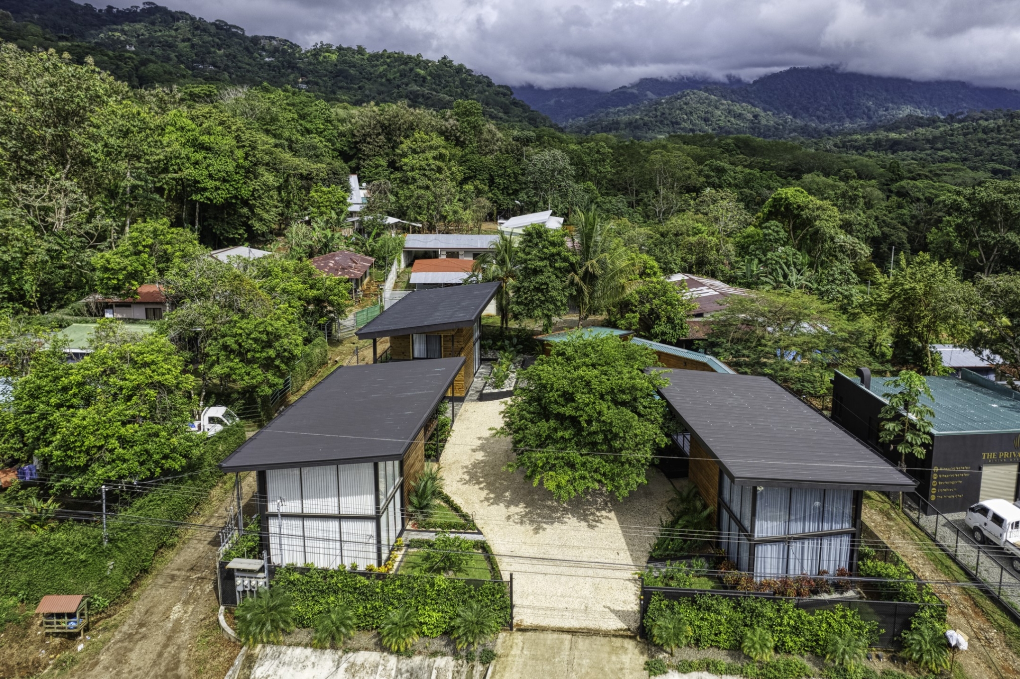 Home-2 Three Modern Tropical Villas for Renting Out or as a Great Family Compound Walking Distance to Town in Uvita Costa Rica