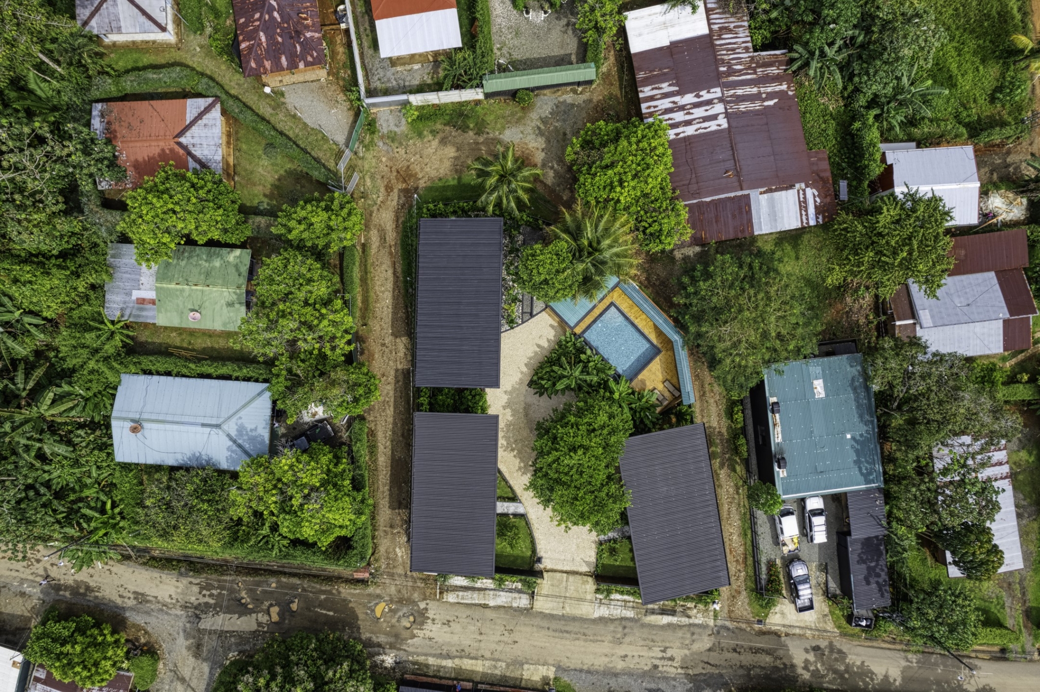 Home-3 Three Modern Tropical Villas for Renting Out or as a Great Family Compound Walking Distance to Town in Uvita Costa Rica