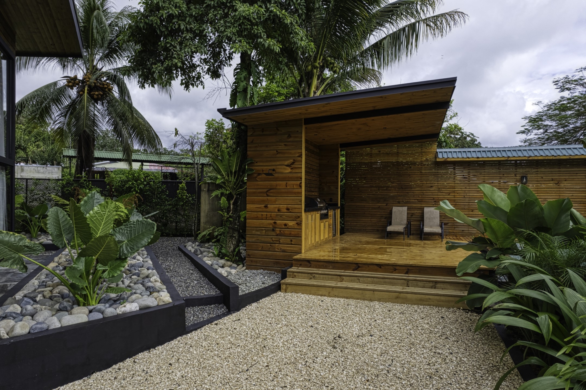 Home-13 Three Modern Tropical Villas for Renting Out or as a Great Family Compound Walking Distance to Town in Uvita Costa Rica