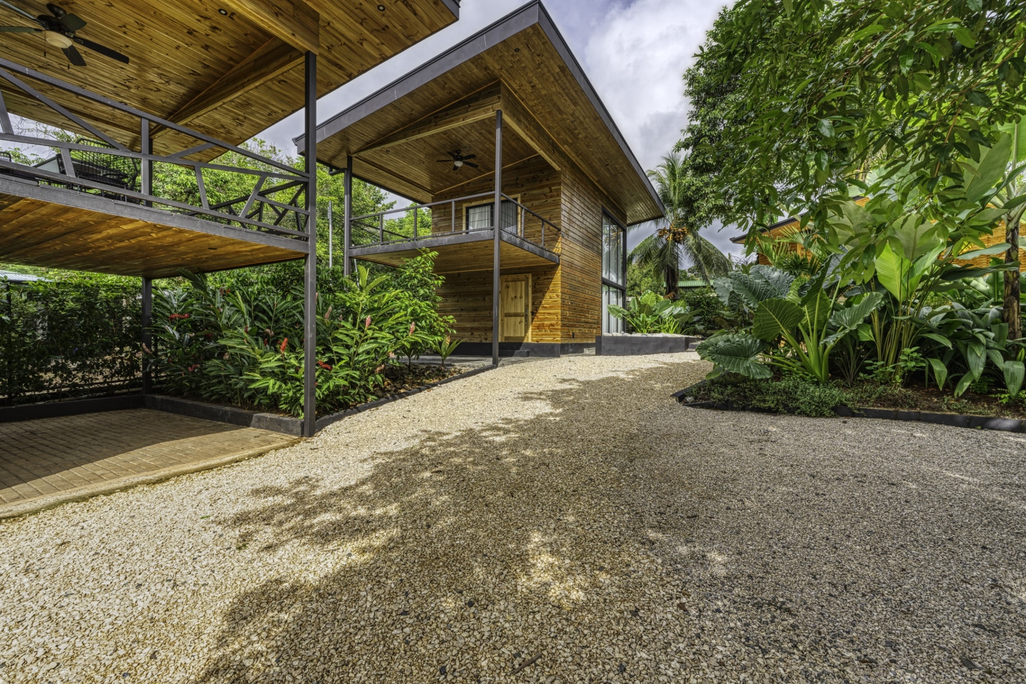 Home-21 Three Modern Tropical Villas for Renting Out or as a Great Family Compound Walking Distance to Town in Uvita Costa Rica