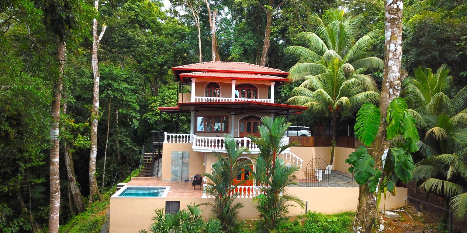 Jungle, Rivers, a Waterfall & Panoramic Ocean View with Easy Access Close to All Amenities in Ojochal Costa Rica