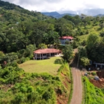 Ocean View Home with Stunning Architectural Features & Big Ocean Views in Tranquil Hills of Ojochal Costa Rica