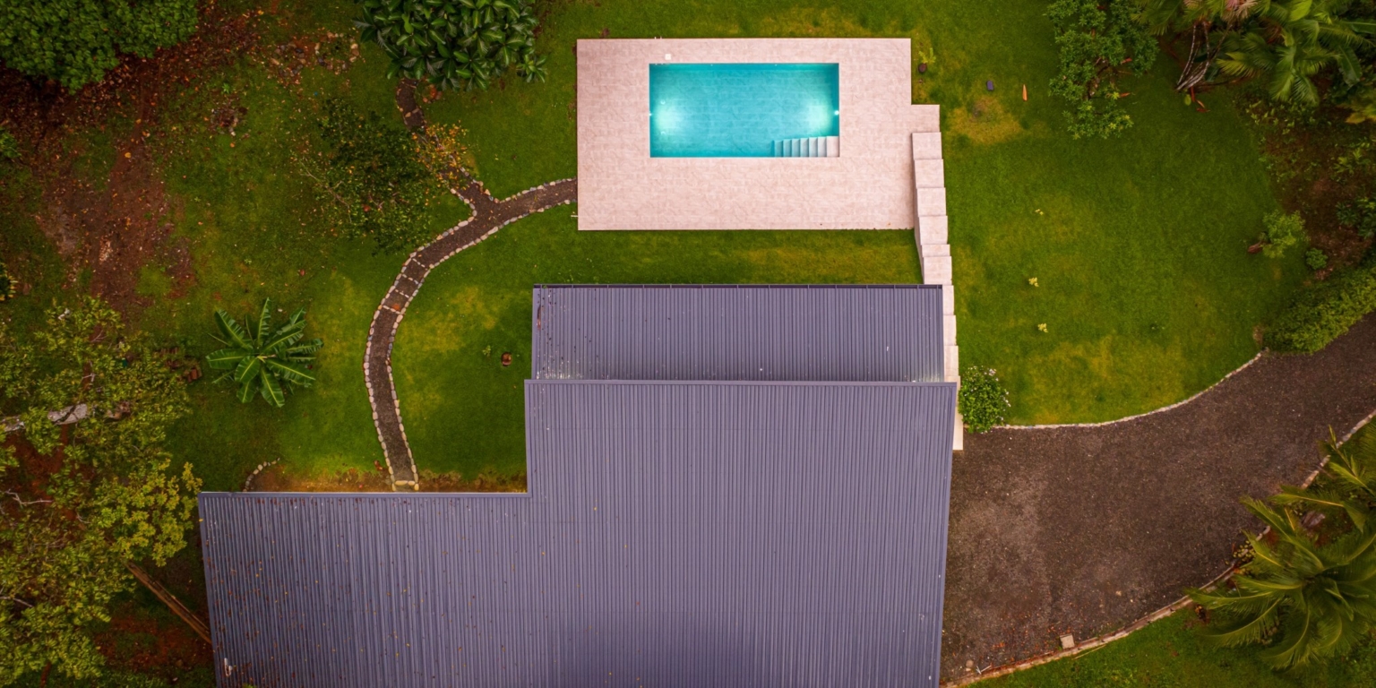 DJI_0820-HDR Move-In Ready Ocean View 3-Bedroom Home on 2.5 Acres of Lush Jungle on Cinco Ventanas Road in Ojochal Costa Rica