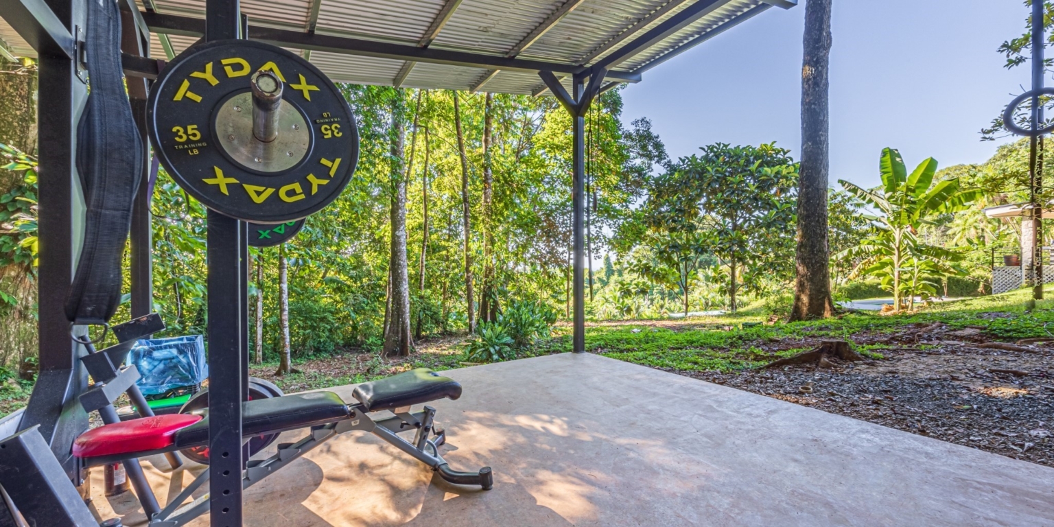 4H1A0053-HDR Move-In Ready Ocean View 3-Bedroom Home on 2.5 Acres of Lush Jungle on Cinco Ventanas Road in Ojochal Costa Rica