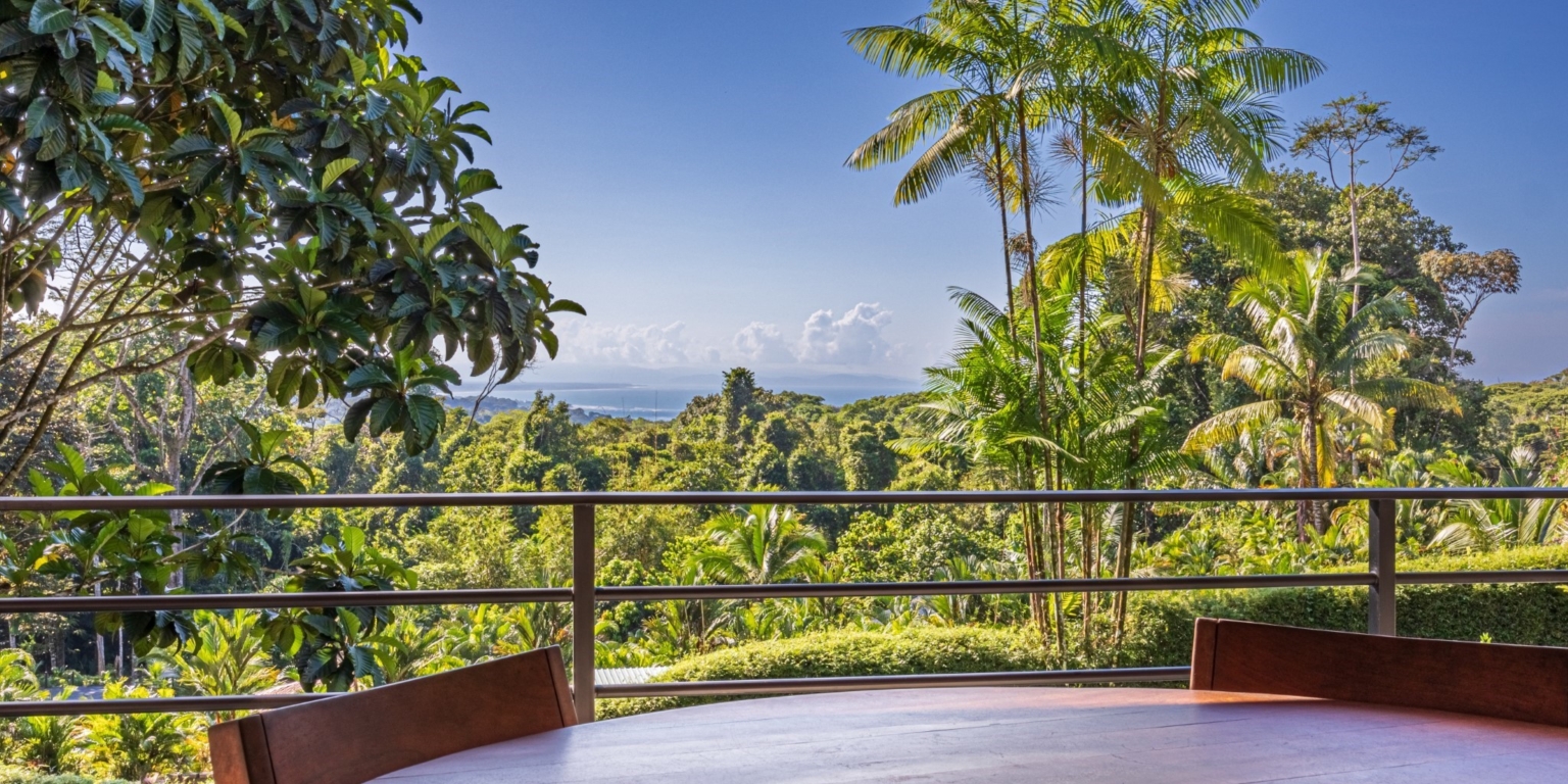 4H1A0011-HDR Move-In Ready Ocean View 3-Bedroom Home on 2.5 Acres of Lush Jungle on Cinco Ventanas Road in Ojochal Costa Rica