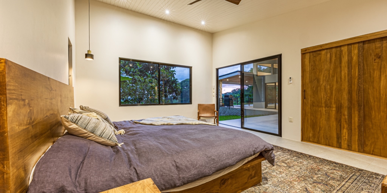 4H1A9951-2-HDR Move-In Ready Ocean View 3-Bedroom Home on 2.5 Acres of Lush Jungle on Cinco Ventanas Road in Ojochal Costa Rica