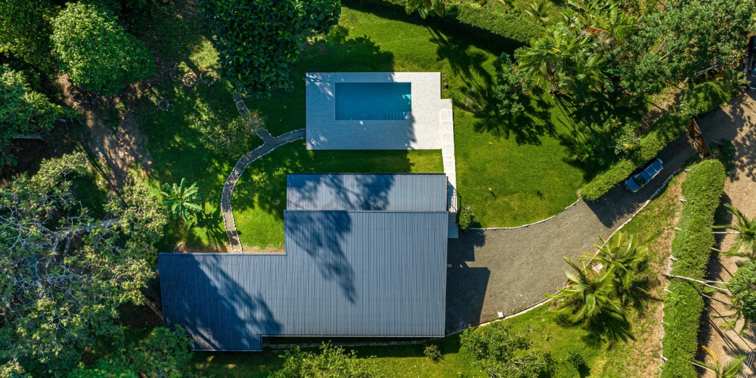 DJI_0760-HDR Move-In Ready Ocean View 3-Bedroom Home on 2.5 Acres of Lush Jungle on Cinco Ventanas Road in Ojochal Costa Rica