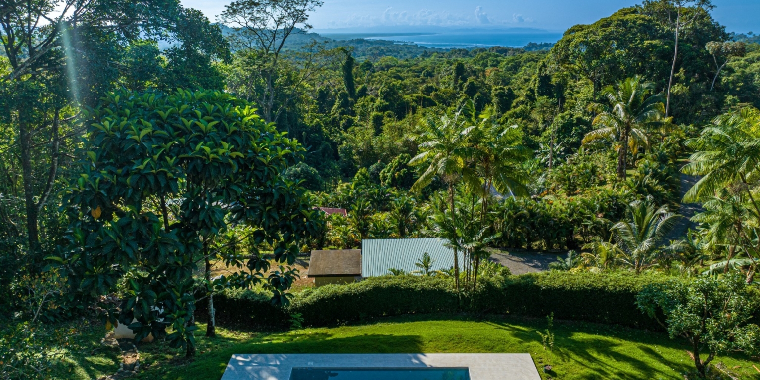 DJI_0769-HDR Move-In Ready Ocean View 3-Bedroom Home on 2.5 Acres of Lush Jungle on Cinco Ventanas Road in Ojochal Costa Rica