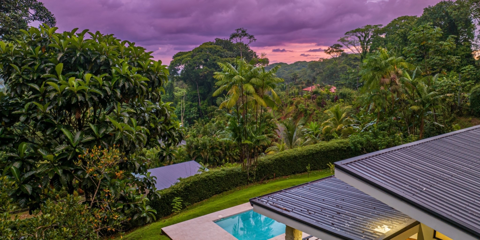 DJI_0808-HDR Move-In Ready Ocean View 3-Bedroom Home on 2.5 Acres of Lush Jungle on Cinco Ventanas Road in Ojochal Costa Rica