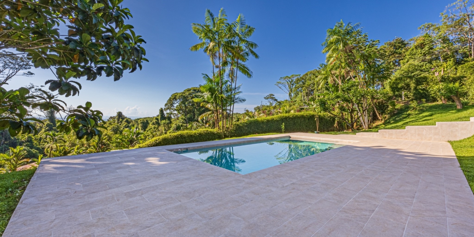 4H1A0020-HDR Move-In Ready Ocean View 3-Bedroom Home on 2.5 Acres of Lush Jungle on Cinco Ventanas Road in Ojochal Costa Rica