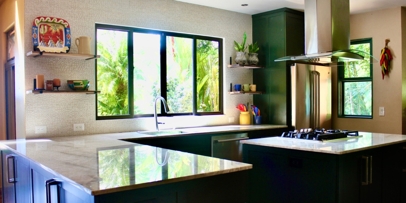 13 Luxury 3-Bedroom Home with Pool, Sunset Ocean View, Separate Ocean View Building Site & Guesthouse in Lagunas above Dominical Costa Rica