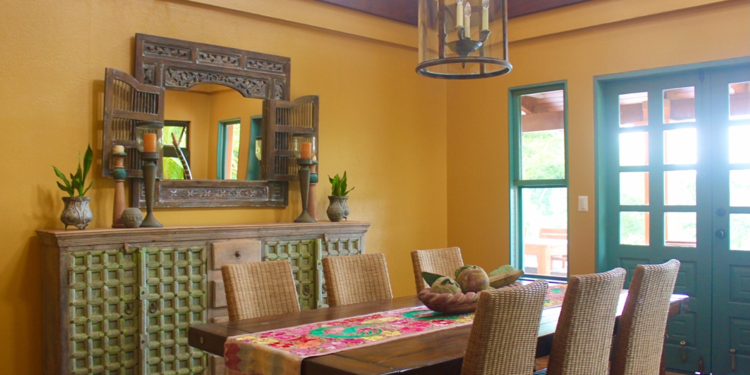 16 Luxury 3-Bedroom Home with Pool, Sunset Ocean View, Separate Ocean View Building Site & Guesthouse in Lagunas above Dominical Costa Rica