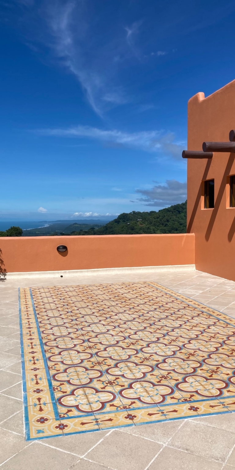 30 Luxury 3-Bedroom Home with Pool, Sunset Ocean View, Separate Ocean View Building Site & Guesthouse in Lagunas above Dominical Costa Rica