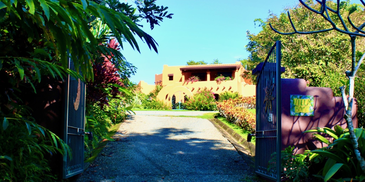 5 Luxury 3-Bedroom Home with Pool, Sunset Ocean View, Separate Ocean View Building Site & Guesthouse in Lagunas above Dominical Costa Rica
