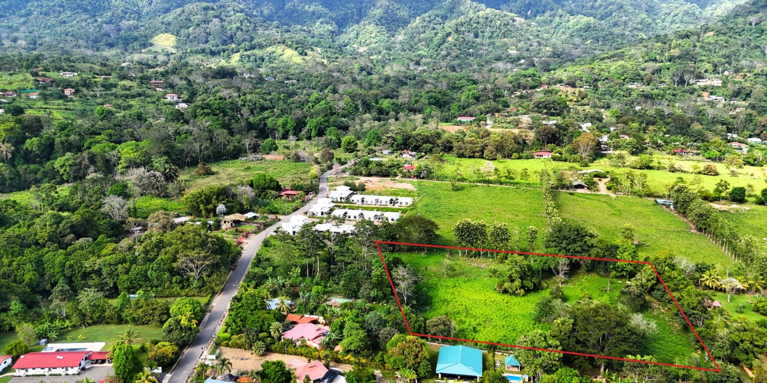 Mountain View 3+ Acre Lot Ready for Development in the Heart of Ojochal Costa Rica