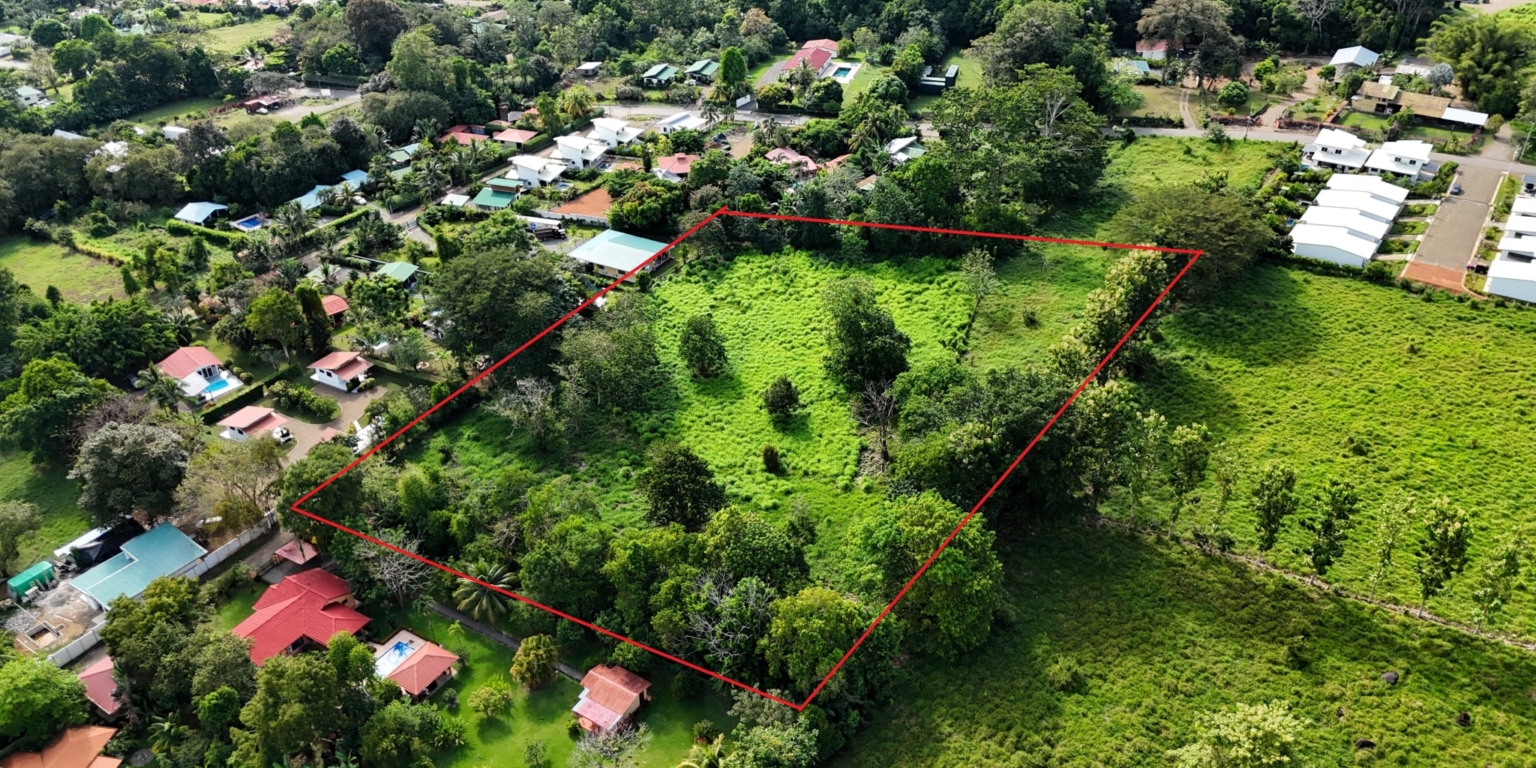 Mountain View 3+ Acre Lot Ready for Development in the Heart of Ojochal Costa Rica