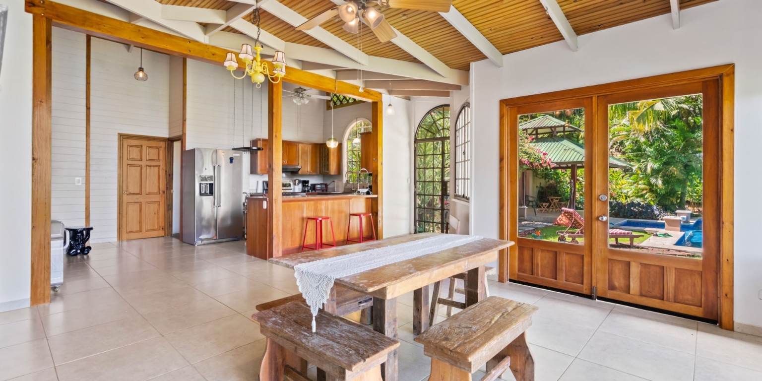 Ocean View 3-Bedroom Home with Incredible Views in Lagunas near Dominical Costa Rica