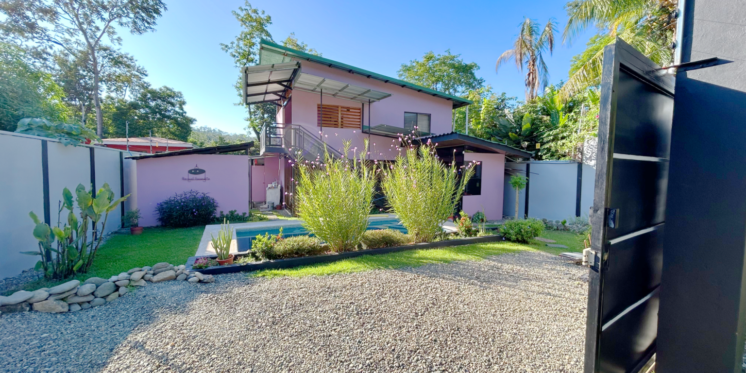 Easy-Access 3-Bedroom Home with Pool & Fenced Yard in Uvita Costa Rica Easy-Access 3-Bedroom Home with Pool & Fenced Yard in Uvita Costa Rica