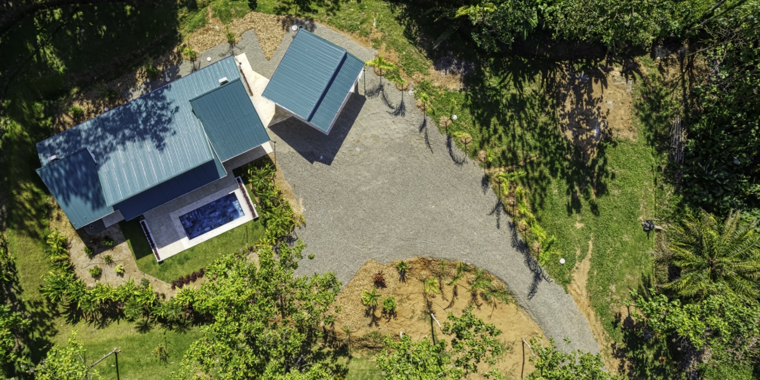 Beautiful 2-Bedroom Ocean View Home with Sparkling Pool in the Gated Community of Tulpa Ridge in Matapalo Costa Rica