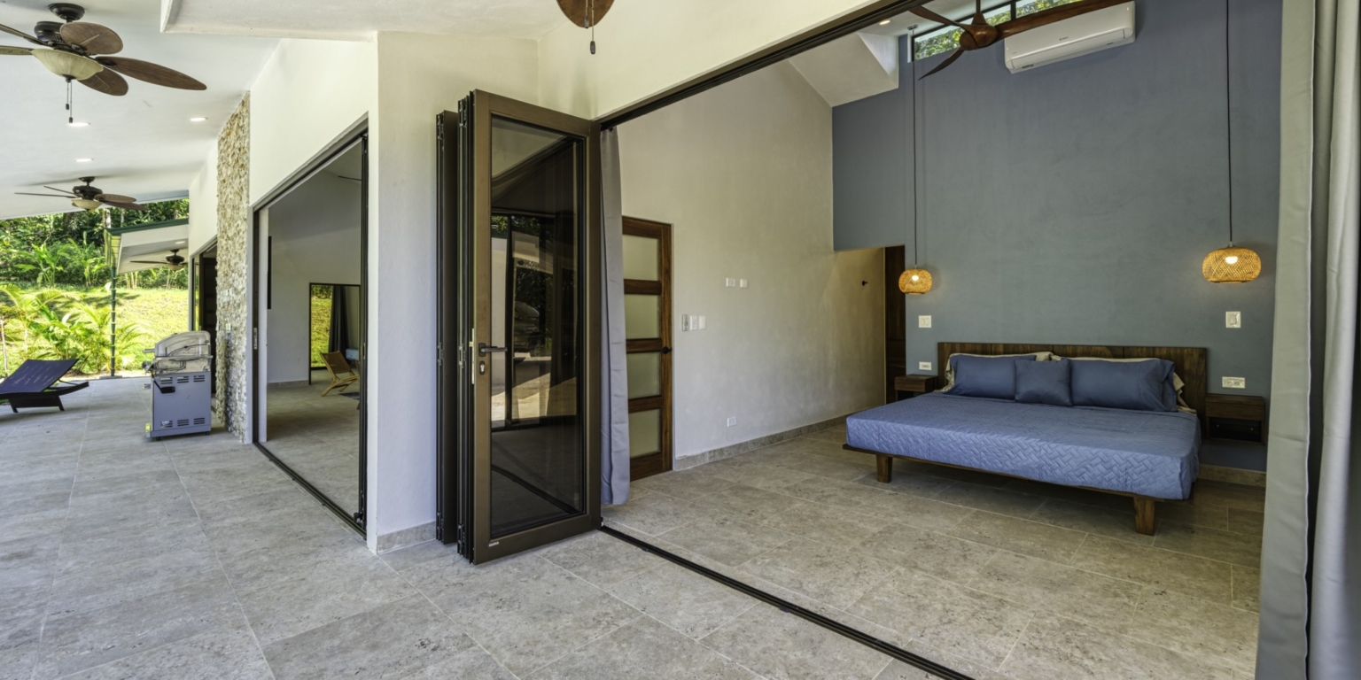Beautiful 2-Bedroom Ocean View Home with Sparkling Pool in the Gated Community of Tulpa Ridge in Matapalo Costa Rica