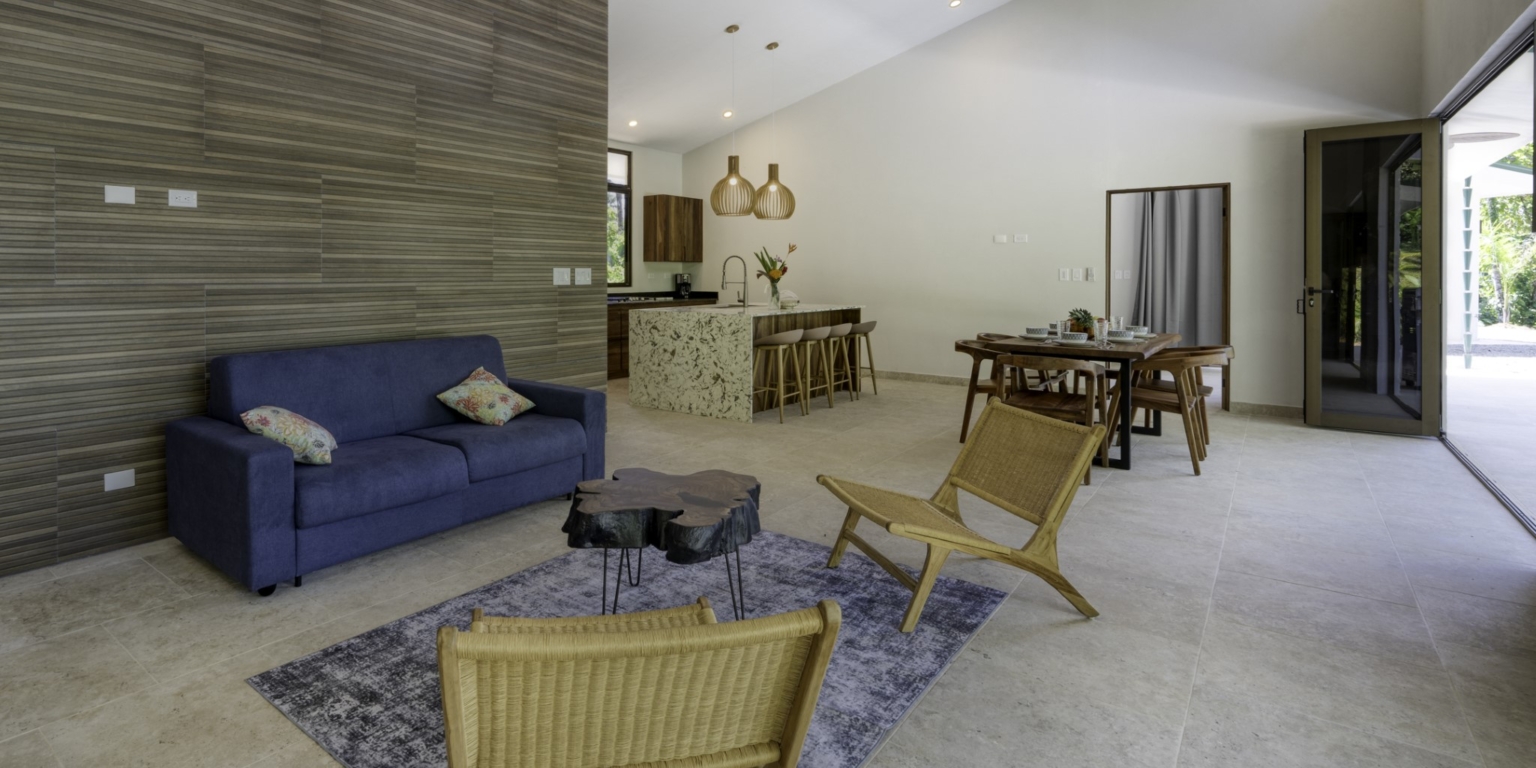 Beautiful 2-Bedroom Ocean View Home with Sparkling Pool in the Gated Community of Tulpa Ridge in Matapalo Costa Rica