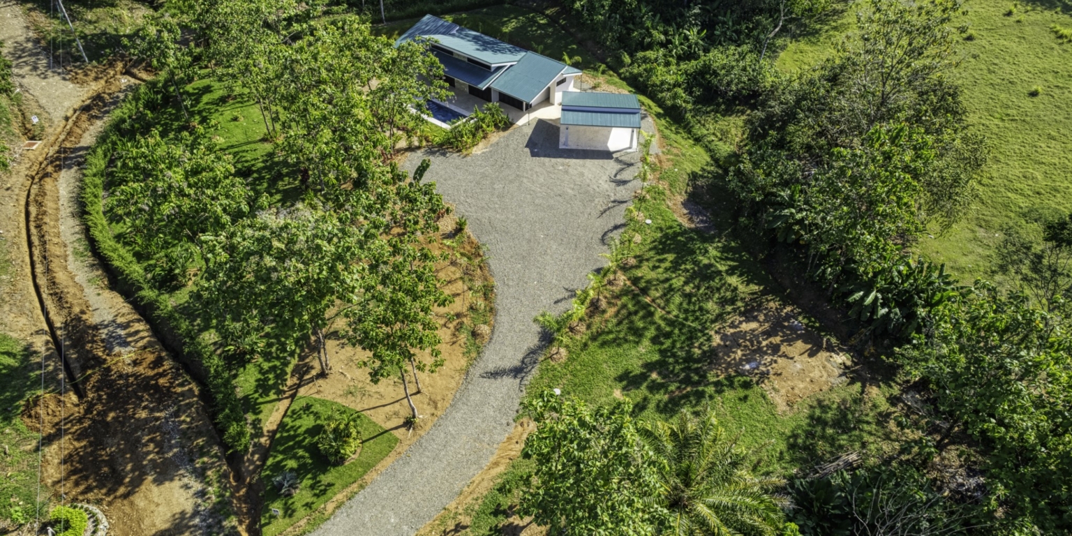 Beautiful 2-Bedroom Ocean View Home with Sparkling Pool in the Gated Community of Tulpa Ridge in Matapalo Costa Rica