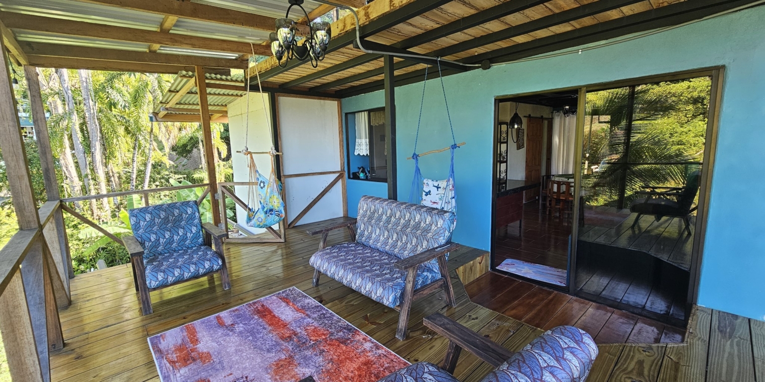 Charming Fully-Furnished 3-Bedroom Home with Breathtaking Sunset Ocean Views in Playa Hermosa near Uvita Costa Rica Charming Fully-Furnished 3-Bedroom Home with Breathtaking Sunset Ocean Views in Playa Hermosa near Uvita Costa Rica